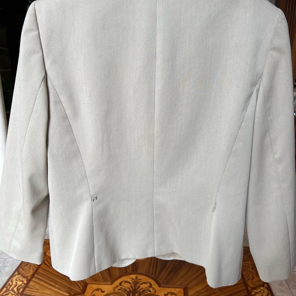 ANTONIO MELANI Beige Blazer Jacket Sz10 - Picture 5 of 10